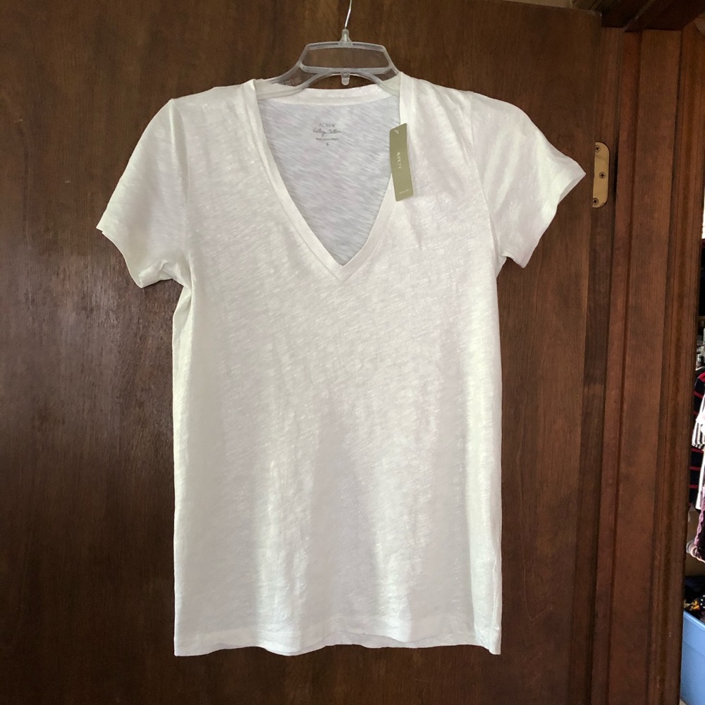 J.Crew Brand New metallic T-Shirt